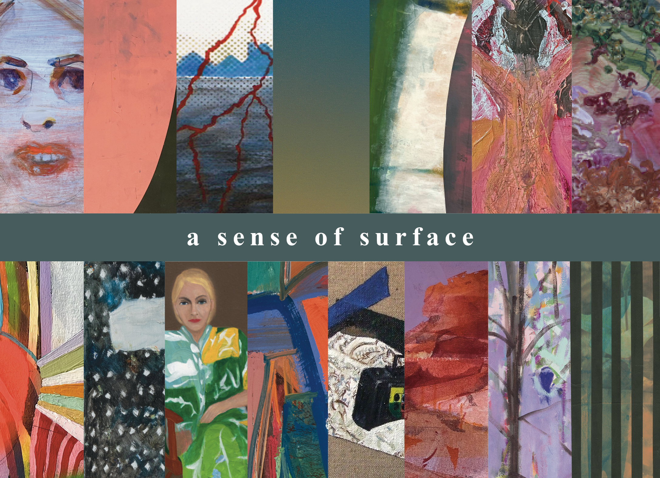 “A Sense of Surface”, Group Exhibition The Painting Center NYC